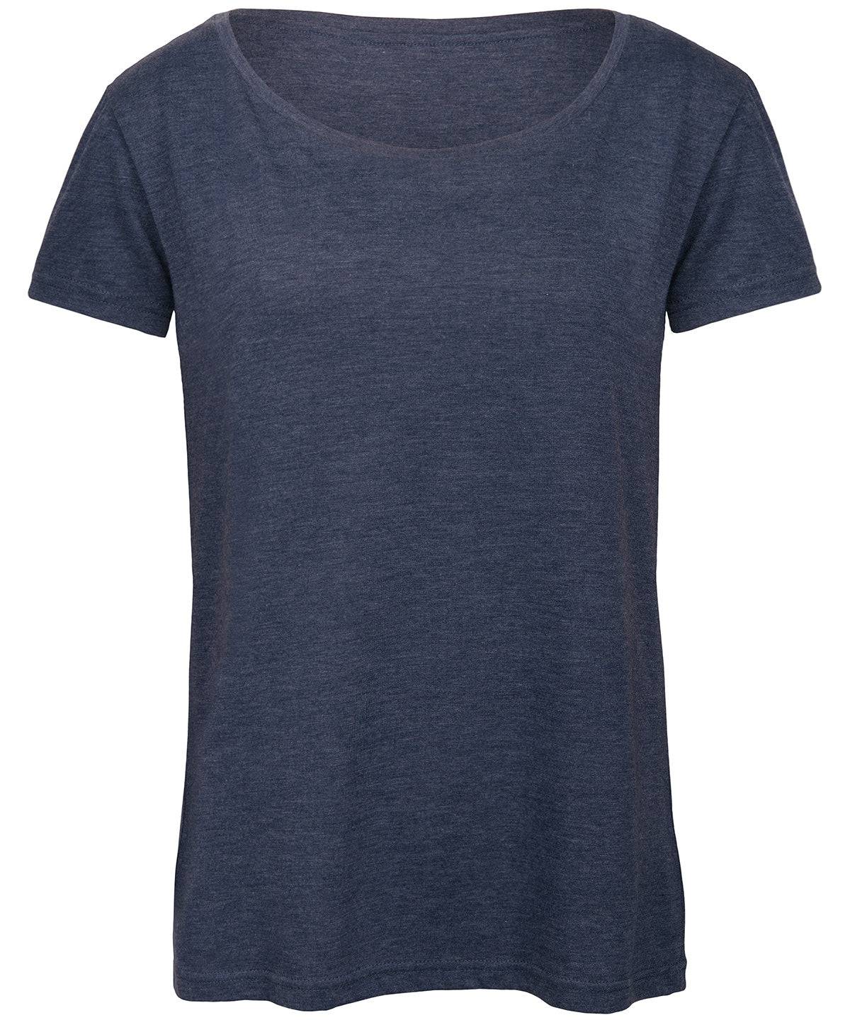 Heather Navy - B&C Triblend /women
