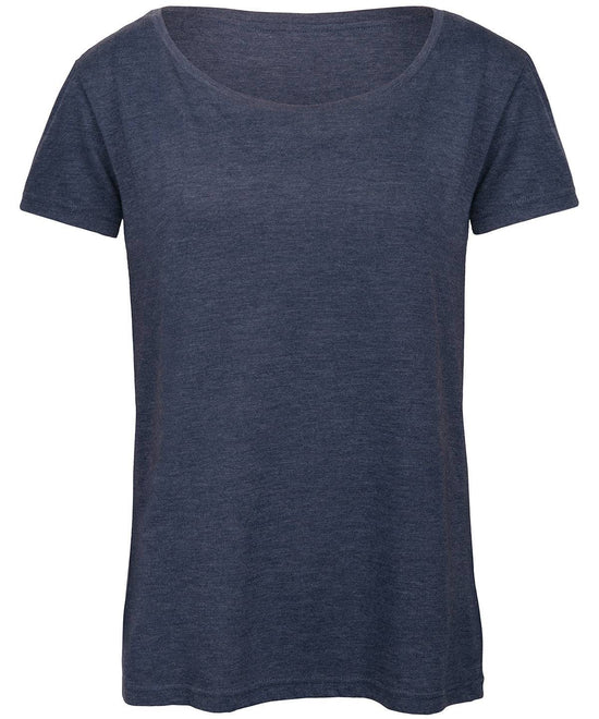 Heather Navy - B&C Triblend /women