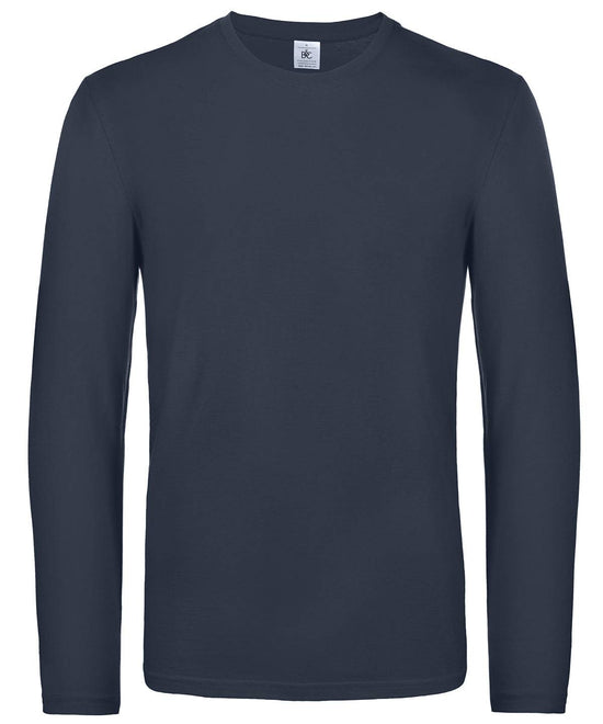 Navy - B&C #E190 long sleeve