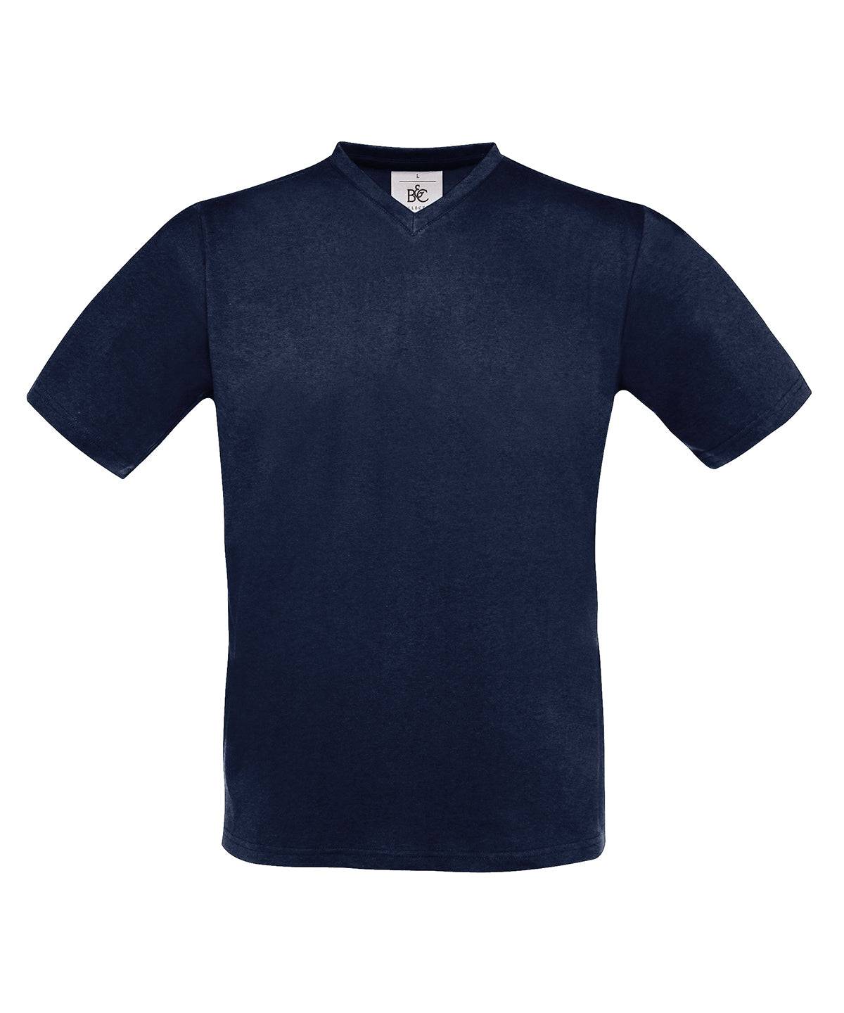 Load image into Gallery viewer, Navy - B&amp;amp;C Exact v-neck
