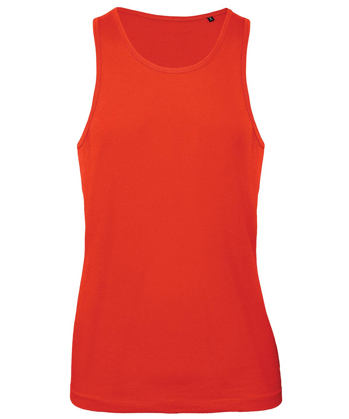 Fire Red - B&C Inspire Tank T /men