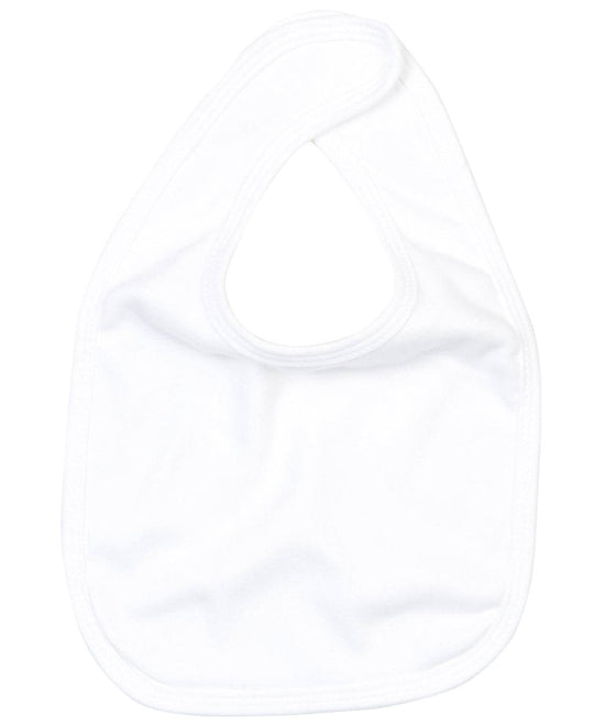 White - Baby bib