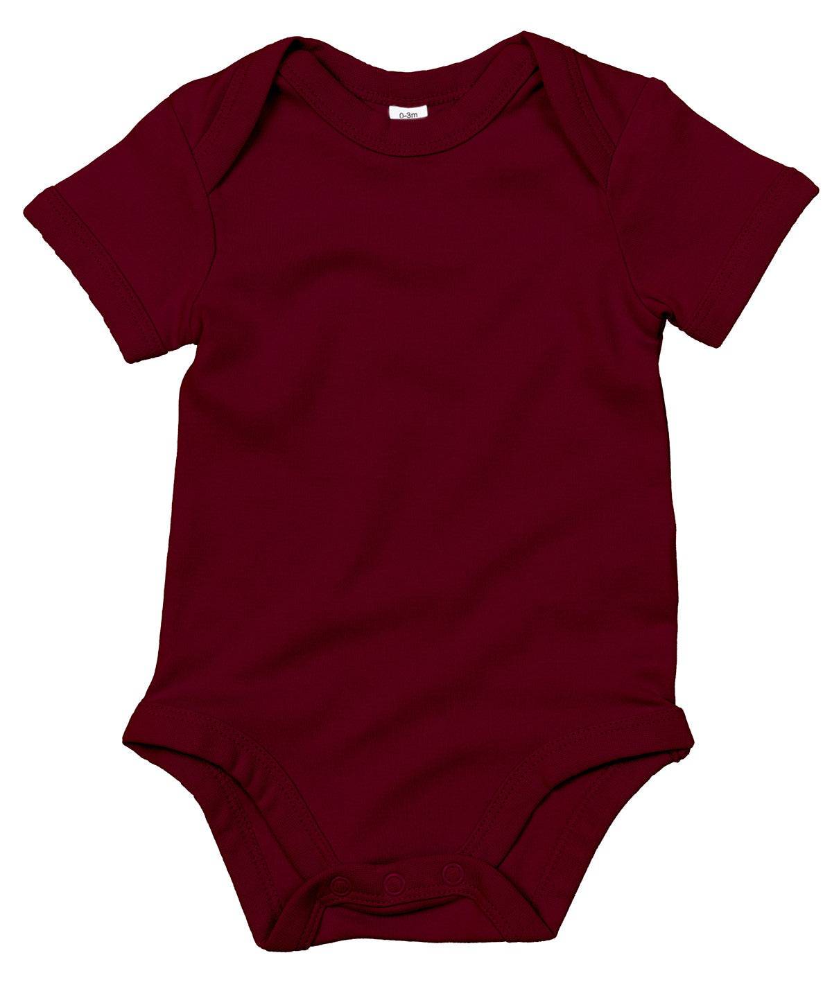 Burgundy - Baby bodysuit