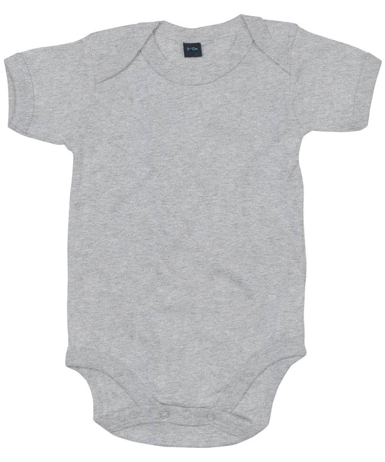 Heather Grey Melange - Baby bodysuit