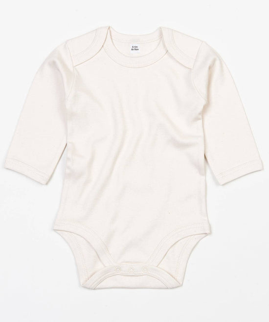 Organic Natural - Baby organic long sleeve bodysuit