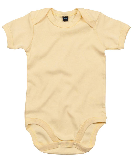 Soft Yellow - Baby bodysuit