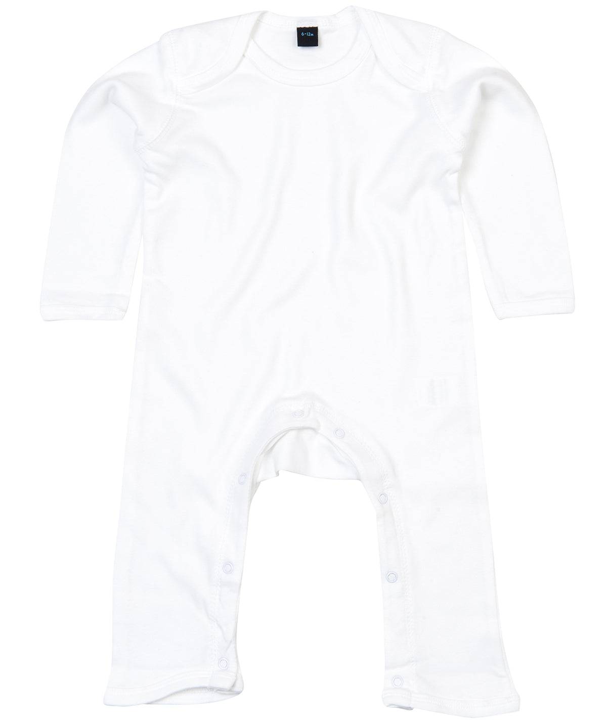 White - Baby rompersuit