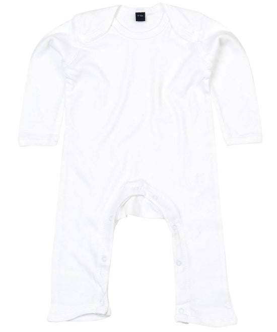 White - Baby rompersuit