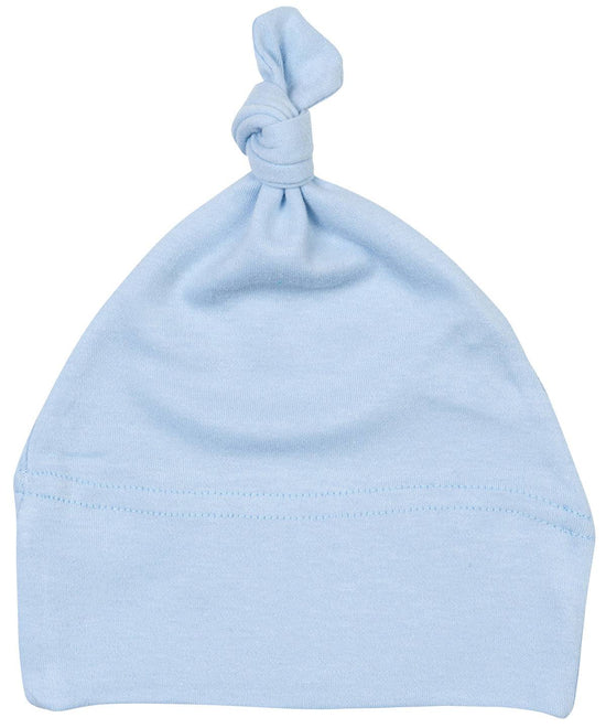 Dusty Blue - Baby one-knot hat