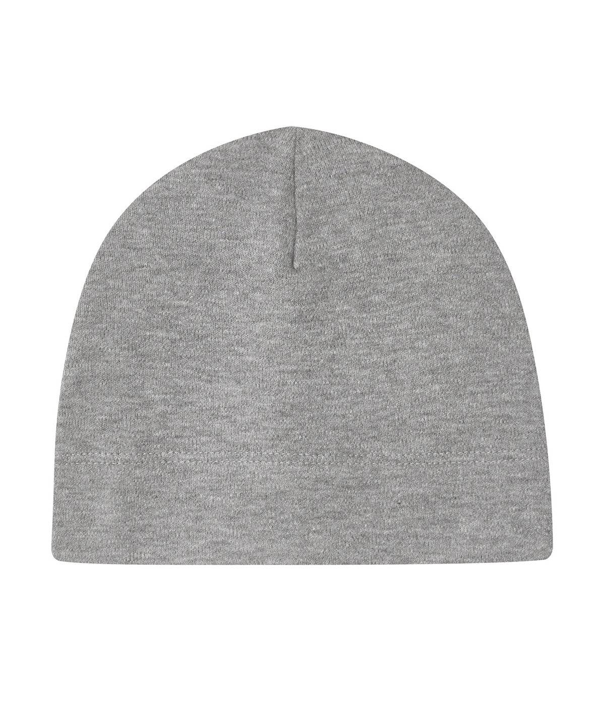 Heather Grey Melange - Baby hat