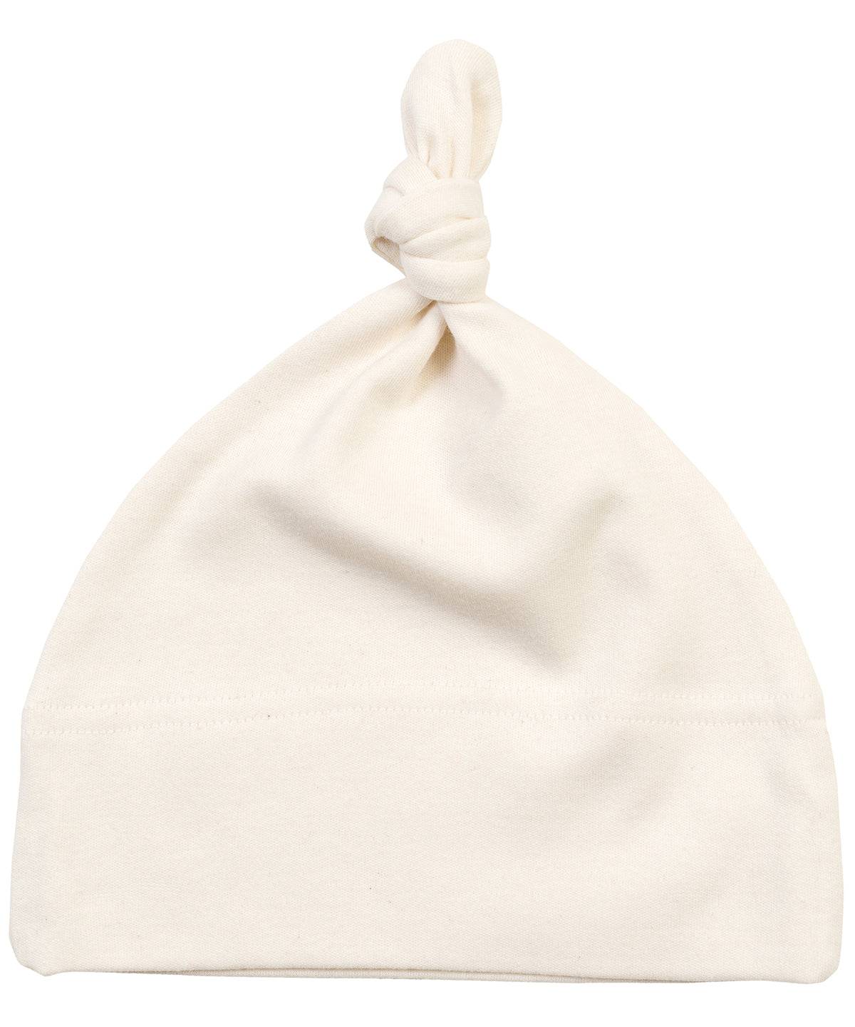 Organic Natural - Baby one-knot hat