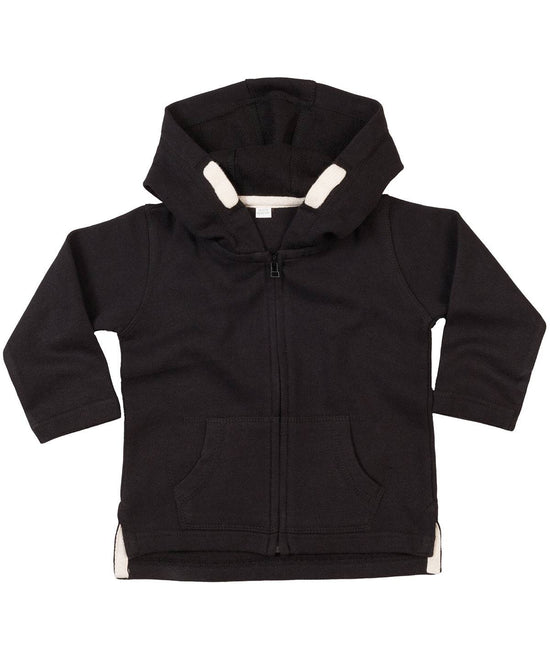 Black - Baby zipped hoodie