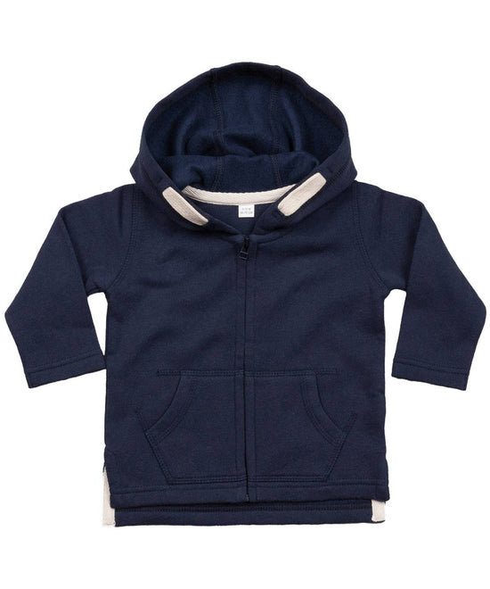 Nautical Navy - Baby zipped hoodie