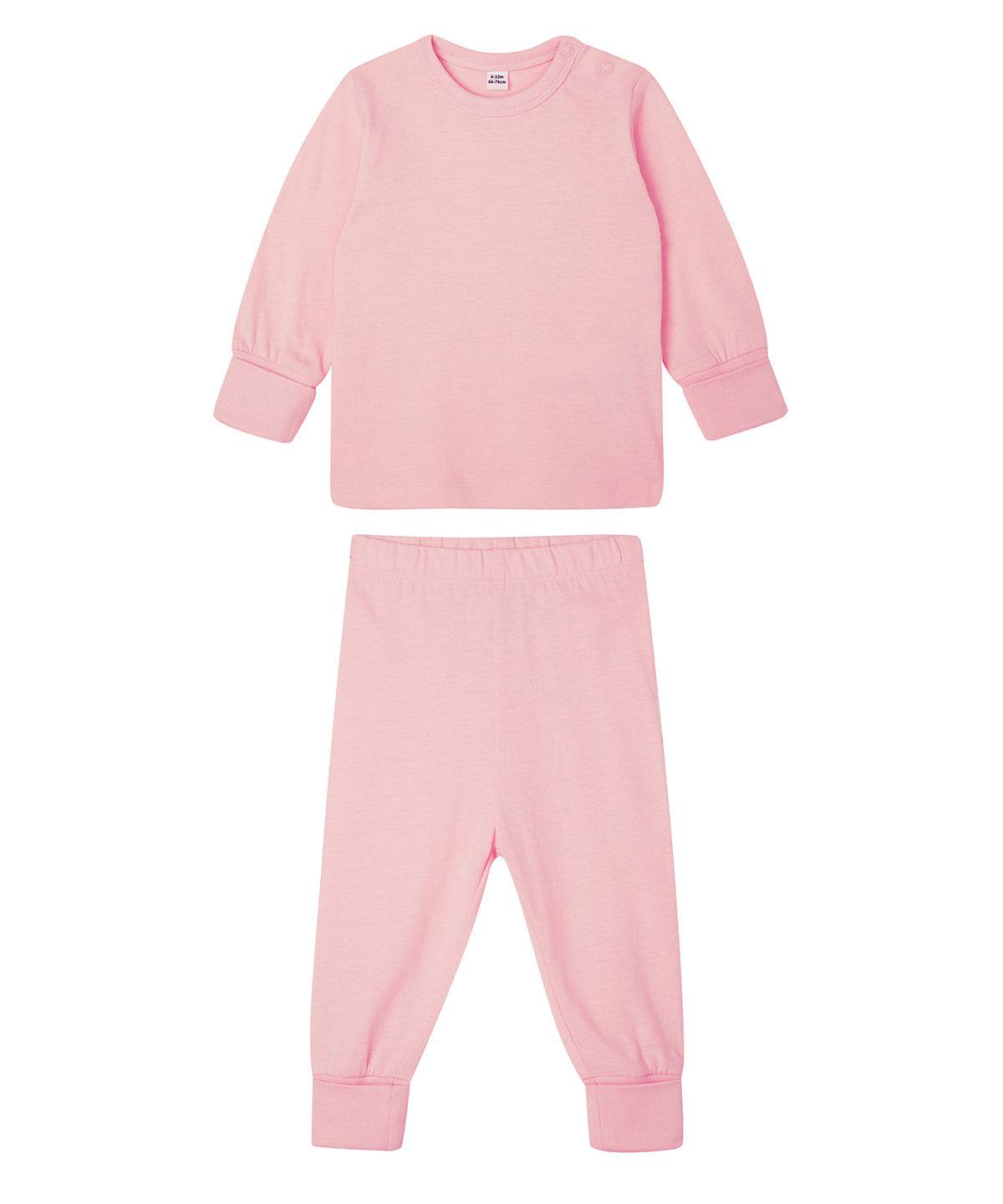 Powder Pink - Baby pyjamas