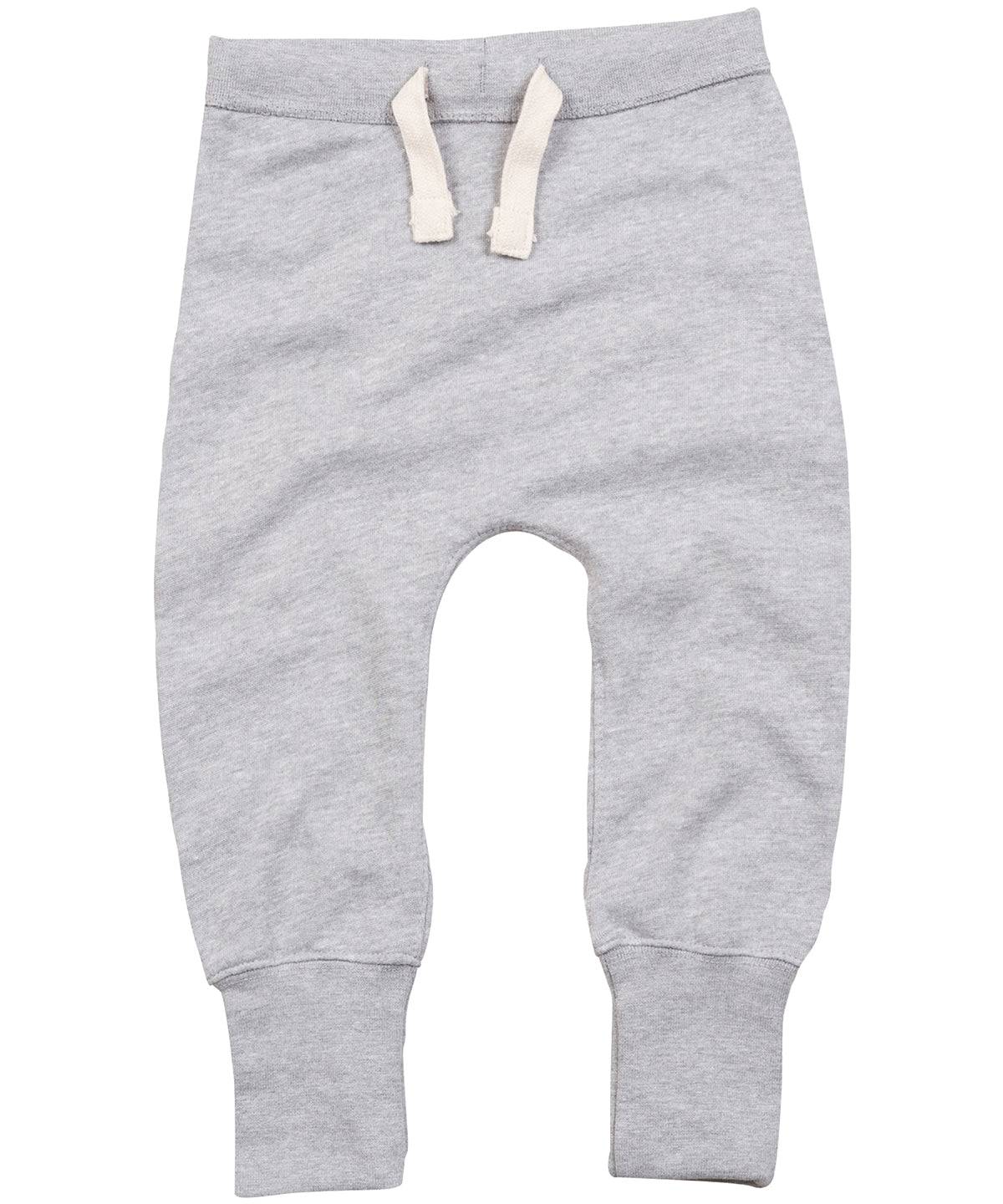 Heather Grey Marl - Baby sweatpants