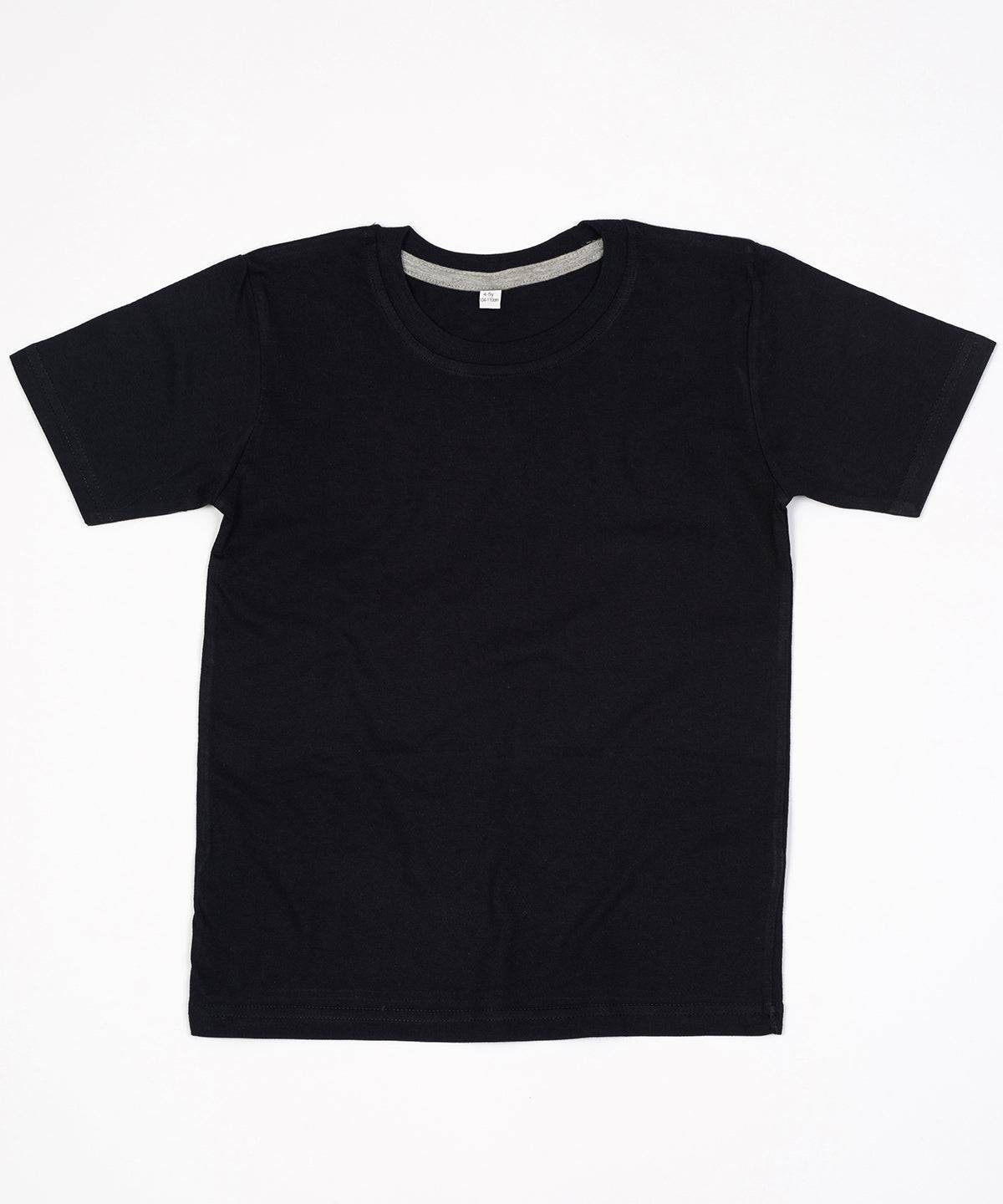 Black/Heather Grey - Kids supersoft T