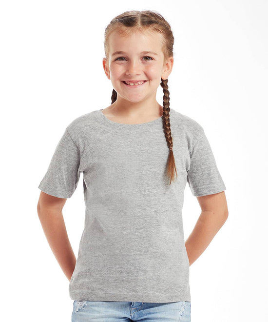 Black/Heather Grey - Kids supersoft T