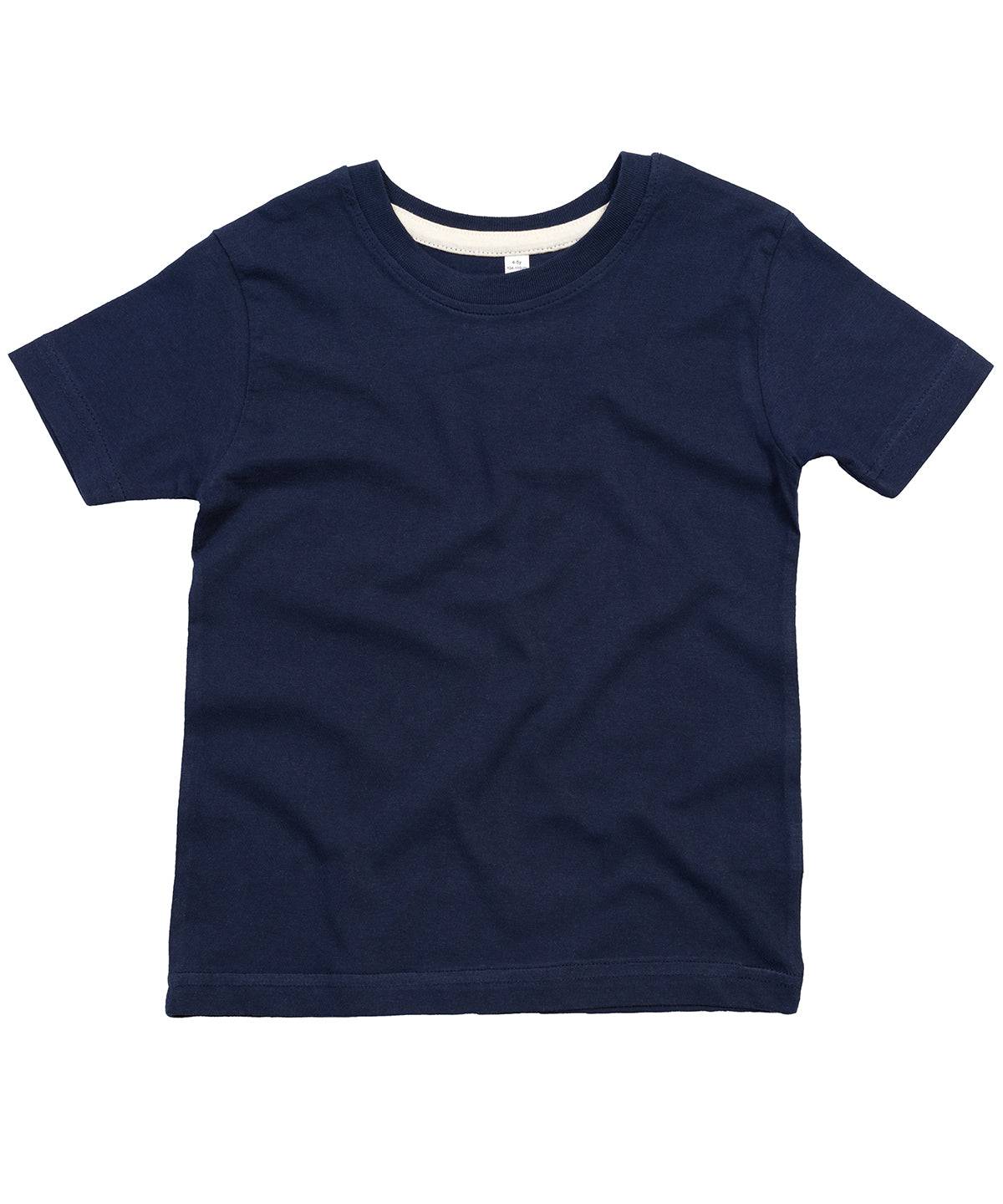 Nautical Navy/Natural - Kids supersoft T