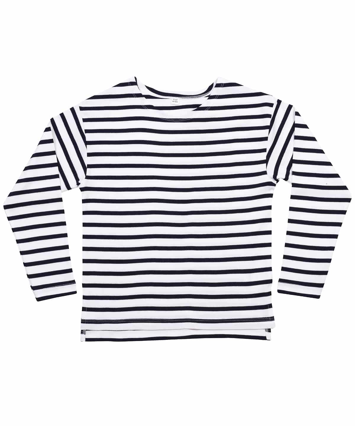 White/Navy - Kids breton T