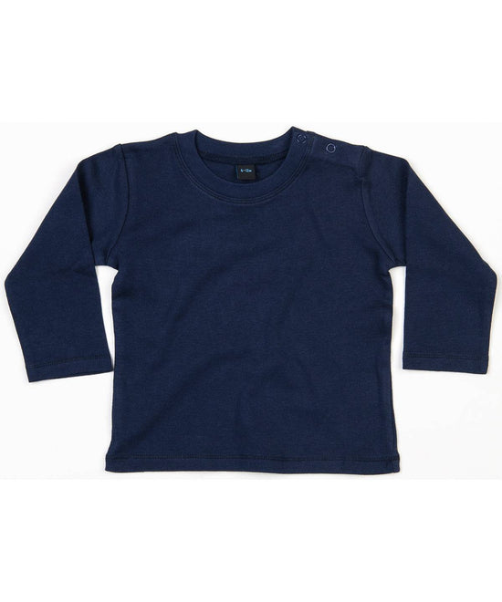 Nautical Navy - Baby long sleeve T