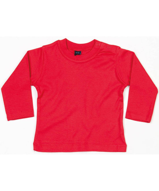 Red - Baby long sleeve T