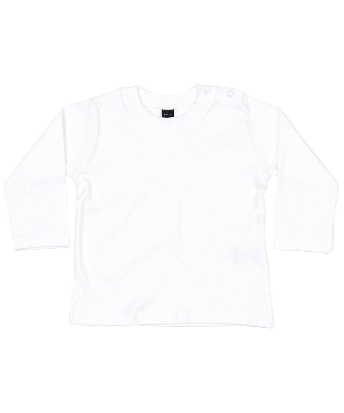 White - Baby long sleeve T