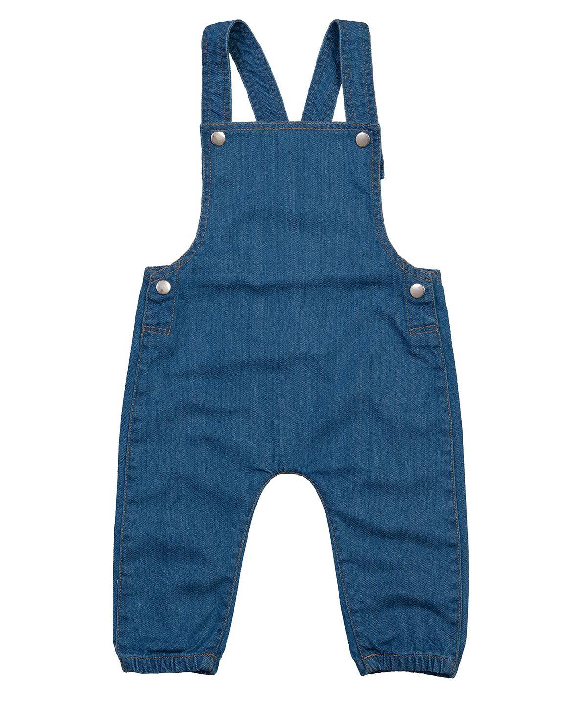 Organic Denim - Baby Rocks denim dungarees