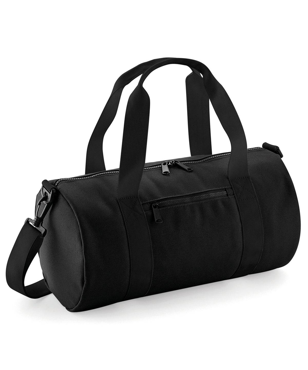 Black/Black - Mini barrel bag