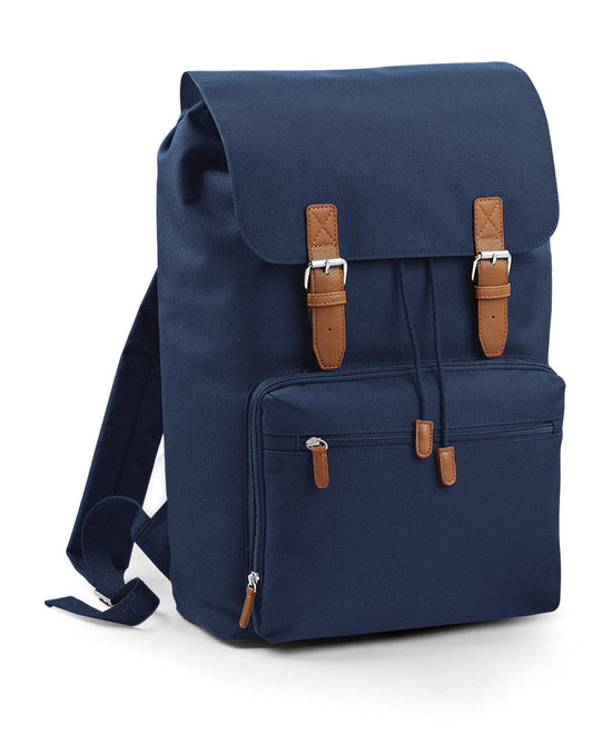 French Navy - Vintage laptop backpack