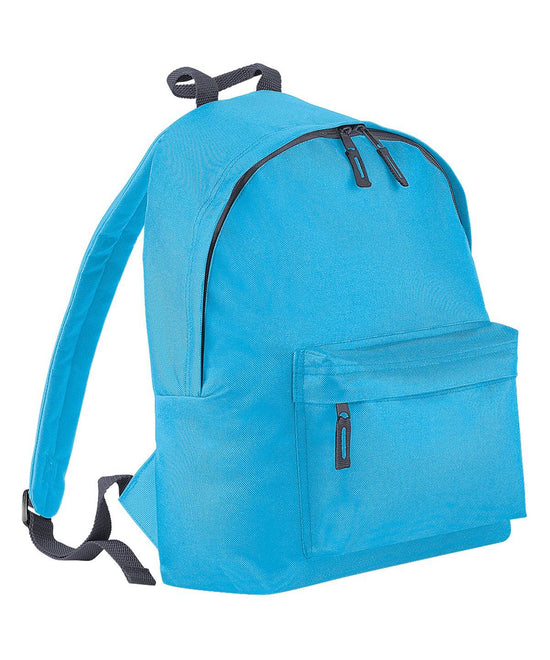 Surf Blue/Graphite grey - Junior fashion backpack