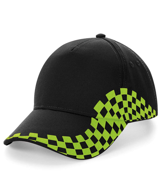 Black/Lime Green - Grand Prix cap