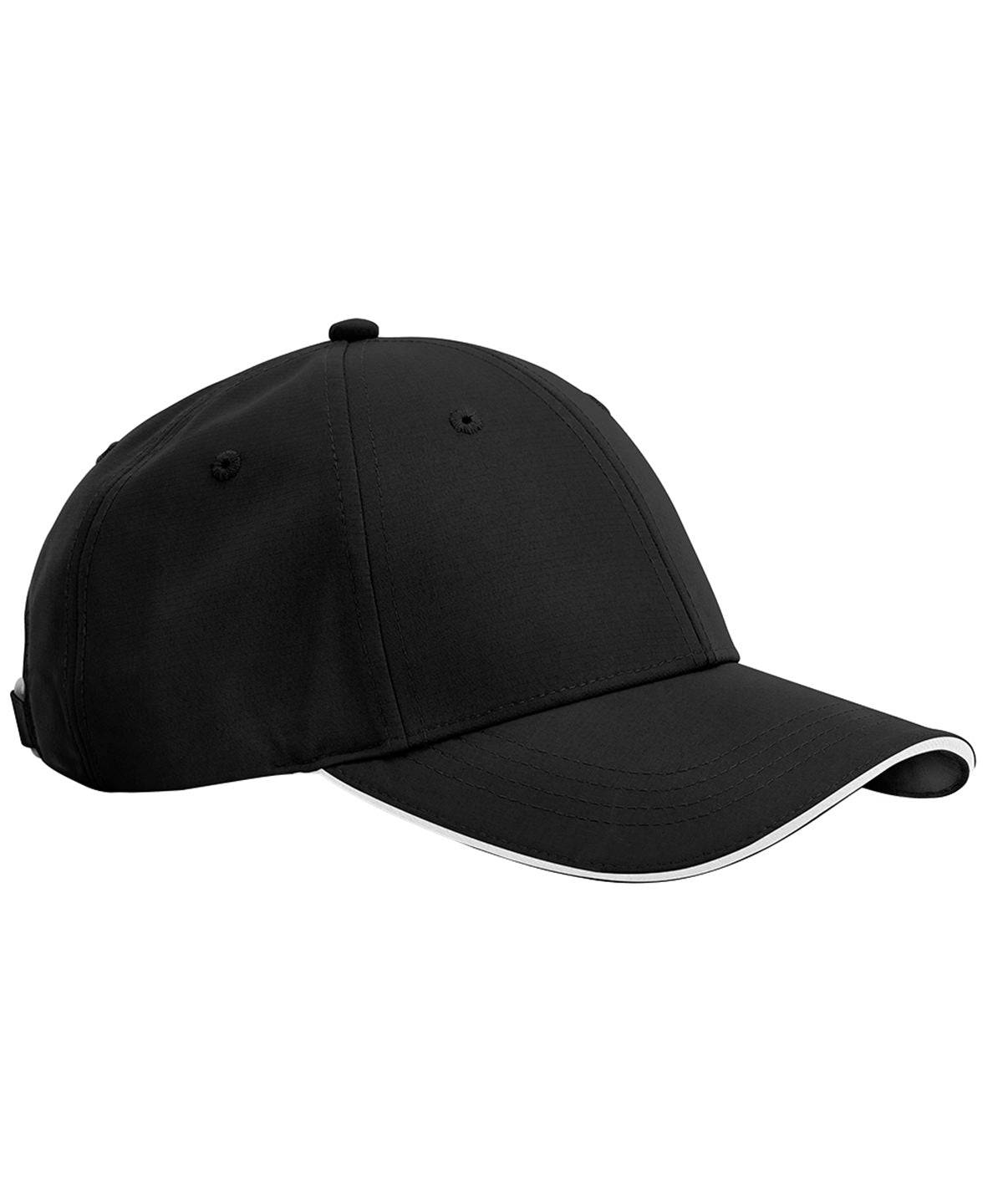 Black/White - Team sports-tech cap