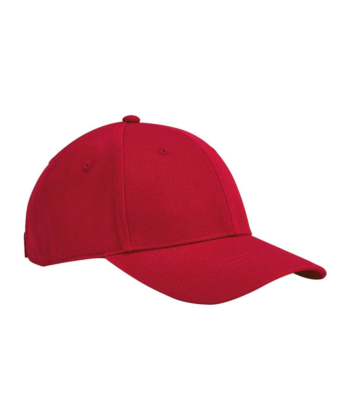 Classic Red - EarthAware® junior classic organic cotton 6-panel cap