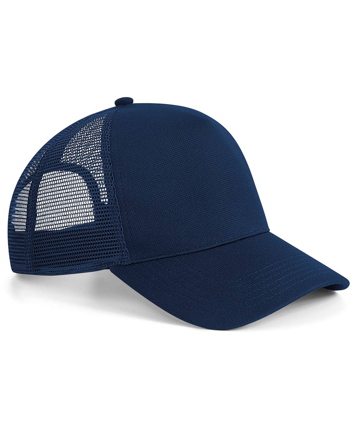 French Navy - Microknit snapback trucker - Garment Supplies ¦ Embroidery & Print Services