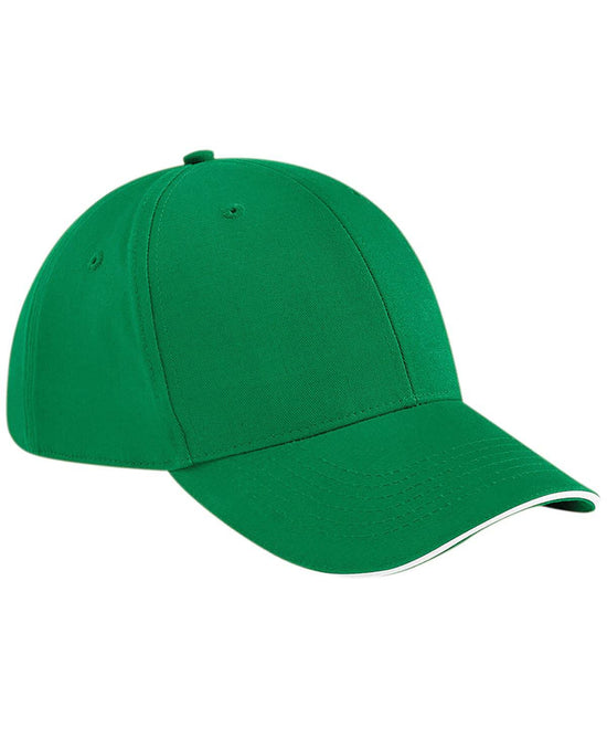 Load image into Gallery viewer, Kelly Green/White - Athleisure 6-panel cap
