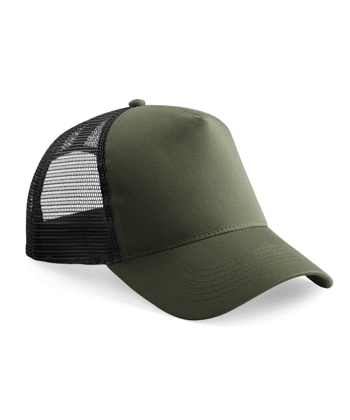 Load image into Gallery viewer, Olive Green/Black - Junior snapback trucker
