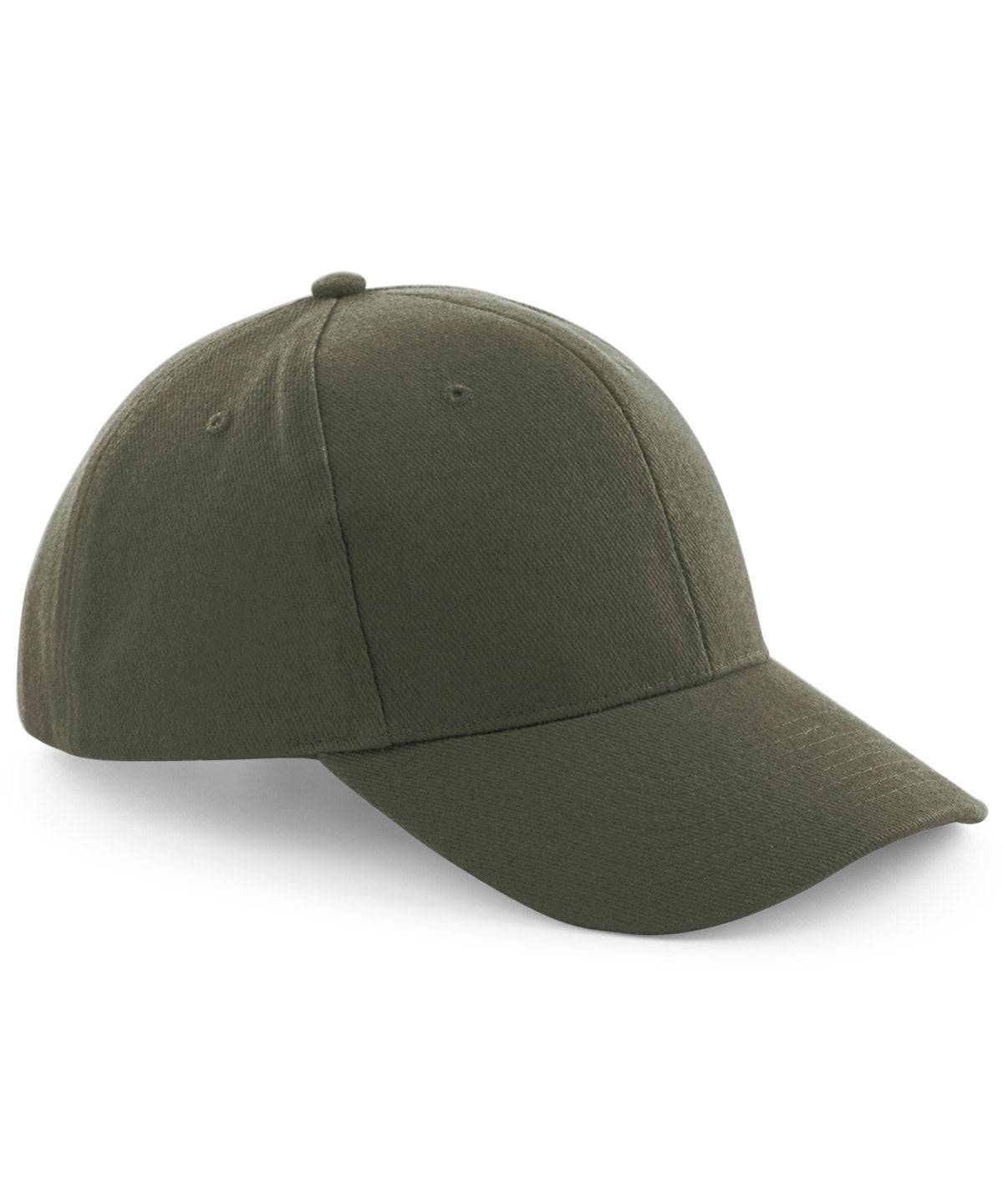 Olive Green - Pro-style heavy brushed cotton cap