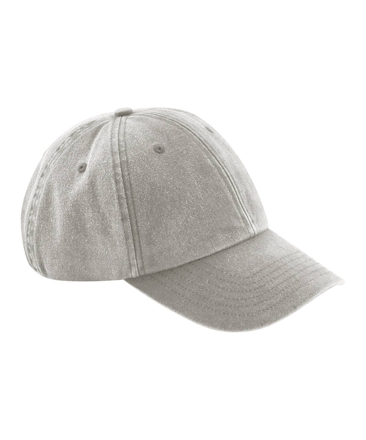 Vintage Grey - Low-profile vintage cap - Garment Supplies ¦ Embroidery & Print Services