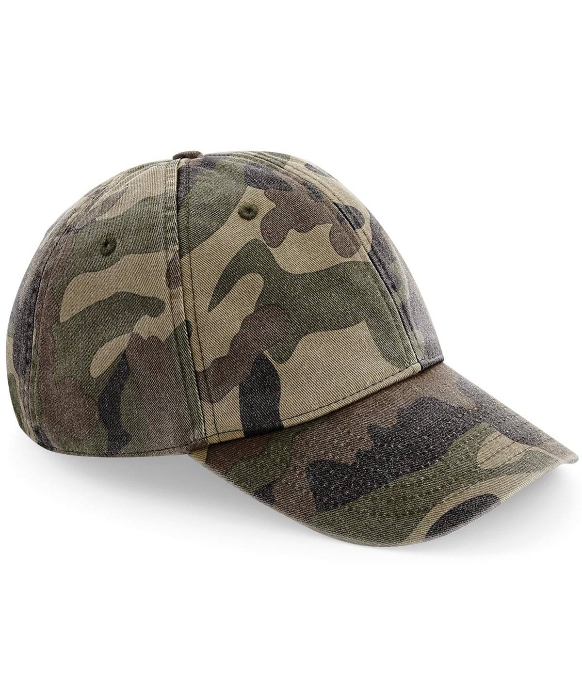 Vintage Jungle Camo - Low-profile vintage cap - Garment Supplies ¦ Embroidery & Print Services