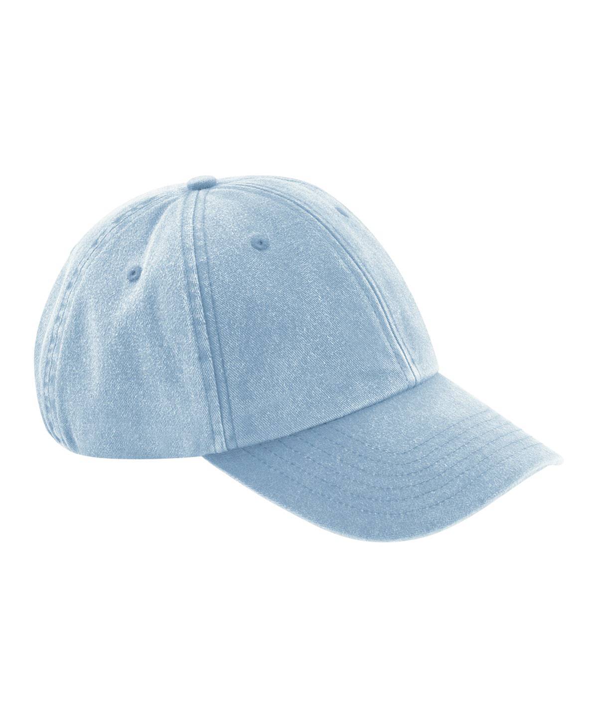 Vintage Light Blue - Low-profile vintage cap - Garment Supplies ¦ Embroidery & Print Services