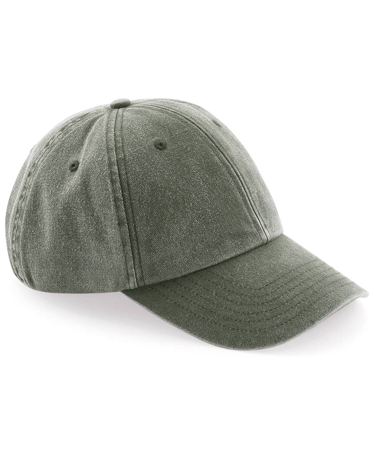 Vintage Olive - Low-profile vintage cap - Garment Supplies ¦ Embroidery & Print Services