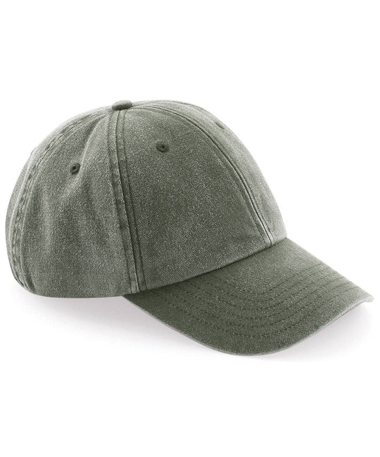 Vintage Olive - Low-profile vintage cap