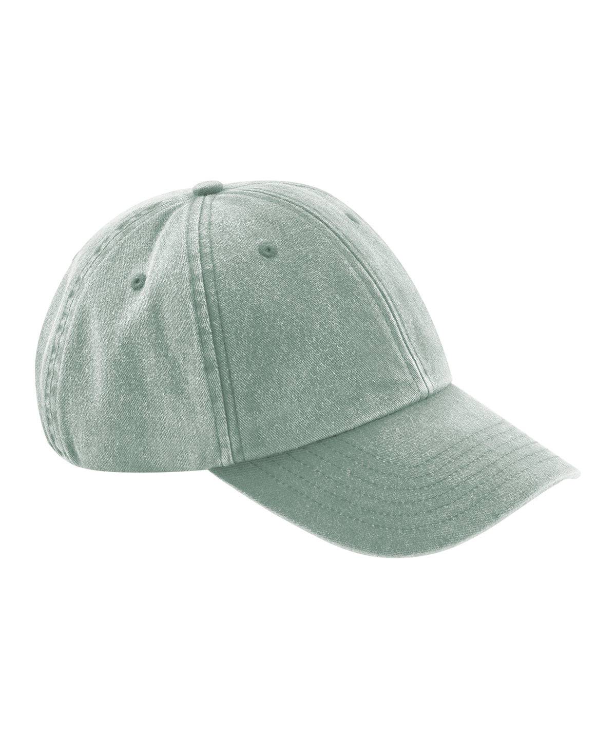 Vintage Sage Green - Low-profile vintage cap - Garment Supplies ¦ Embroidery & Print Services
