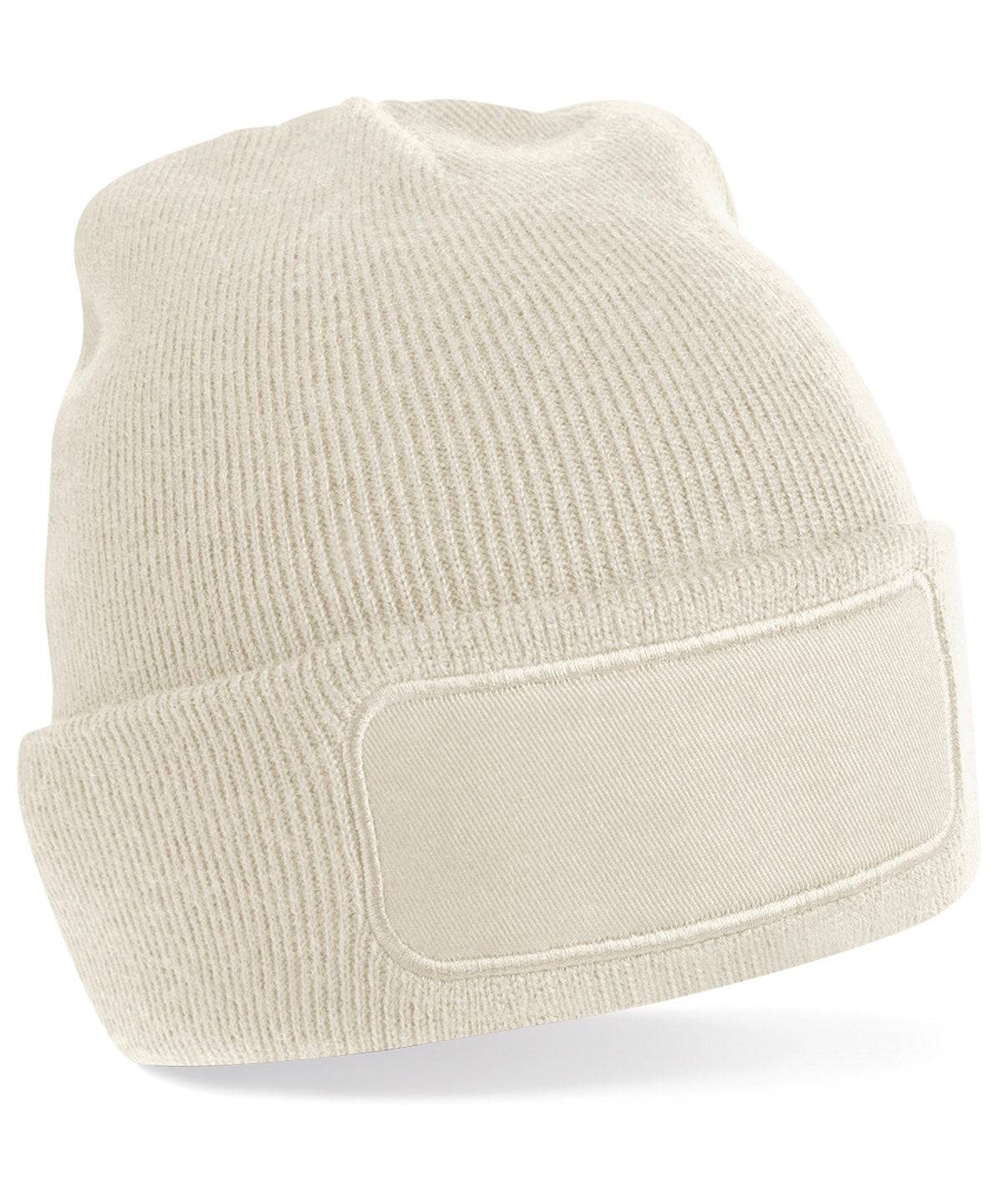 Almond - Original patch beanie