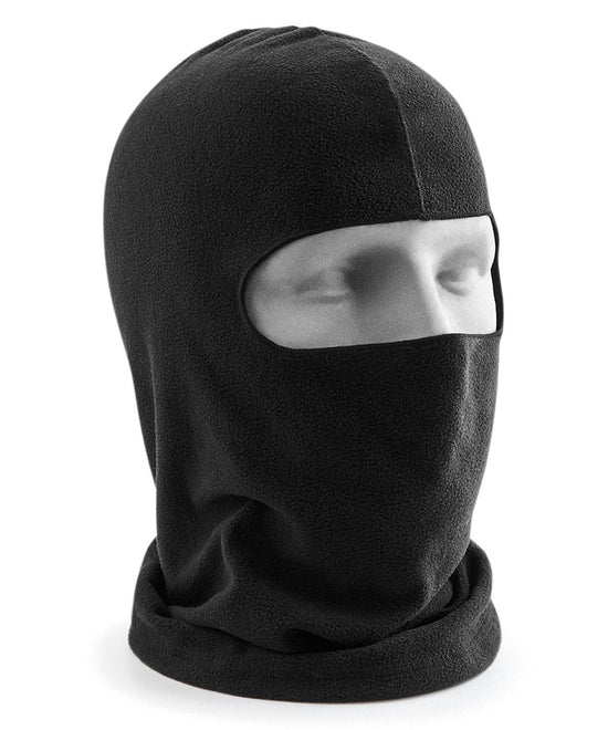 Black - Microfleece balaclava