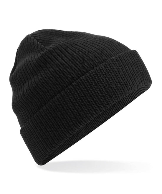 Black - Organic cotton beanie