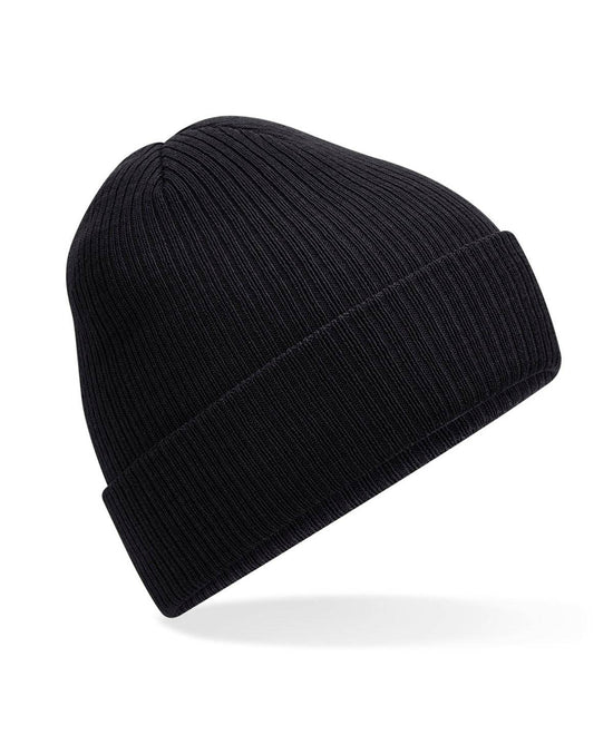 Load image into Gallery viewer, Black - Polylana® ribbed beanie
