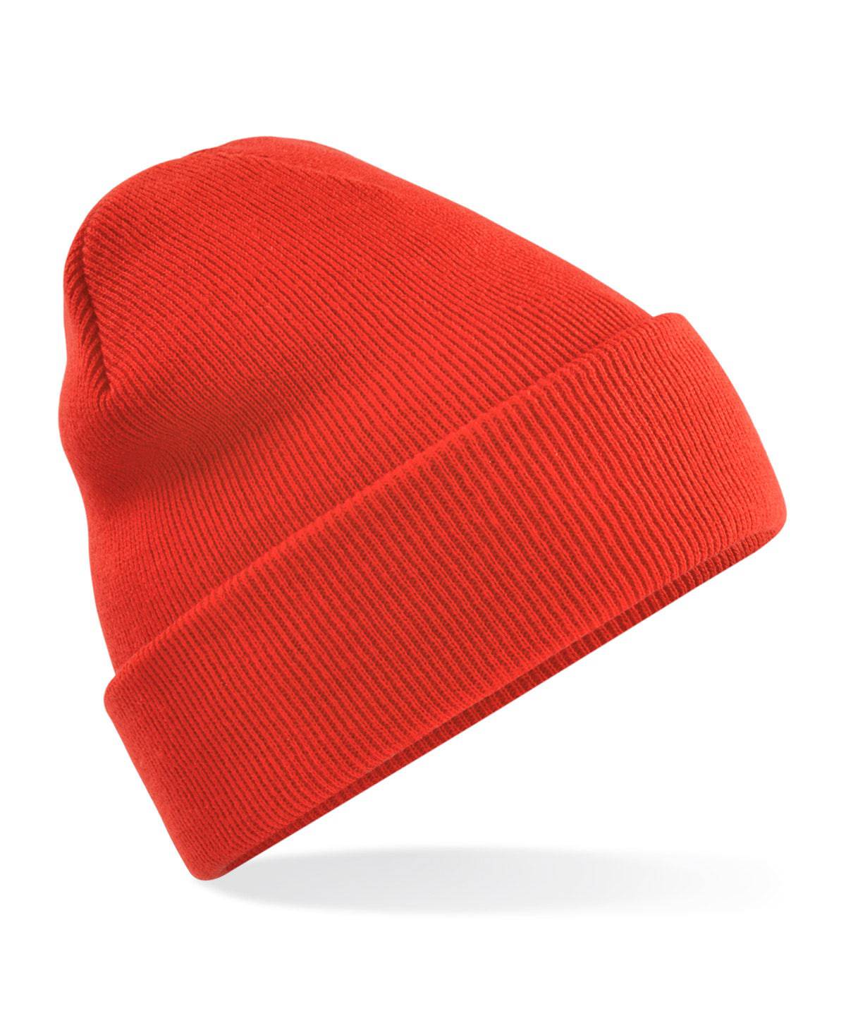Load image into Gallery viewer, Fire Red - Original cuffed beanie

