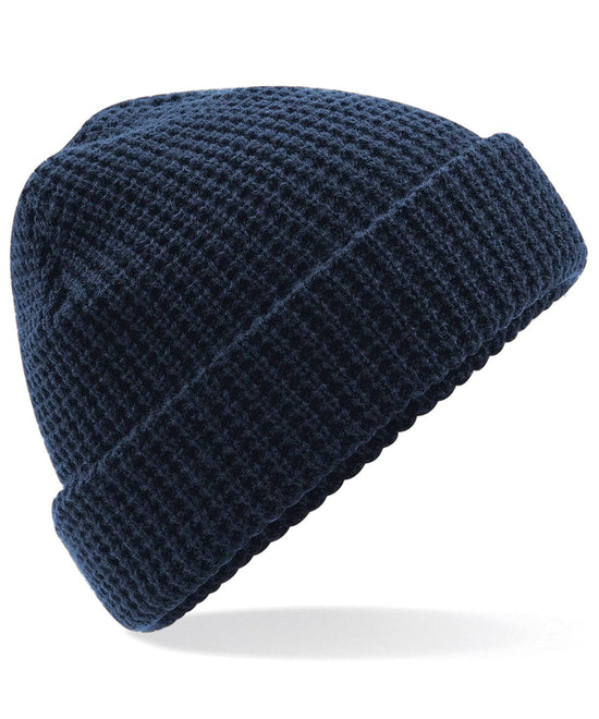 French Navy - Classic waffle knit beanie