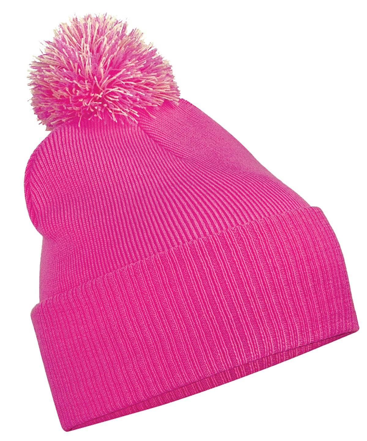 Fuchsia/Blanc Cassé - Bonnet Snowstar®